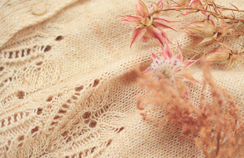 Single ply yarn Marzena Kołaczek